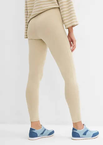 Lot de 2 leggings • kaki fumé-camel • Boutique bonprix