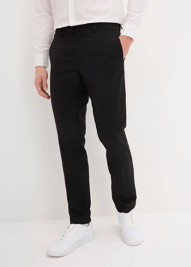 Pantalon de costume à combiner, slim • noir • Boutique bonprix