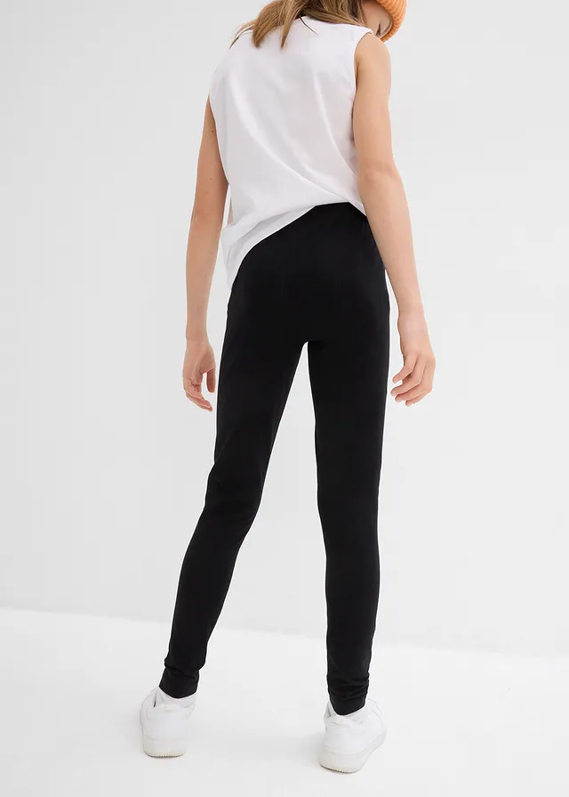 Lot de 3 leggings en coton extensible • noir • product-page.page-title-suffix