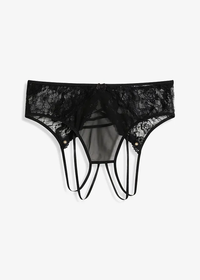 Slip ouvert • zwart • bonprix online shop