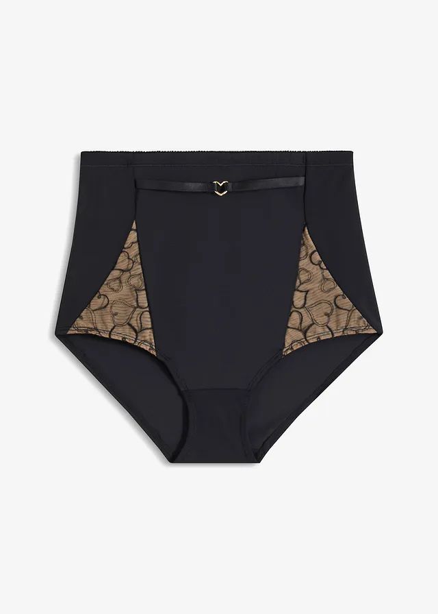 Chilot panty cu broderie, efect modelator mediu