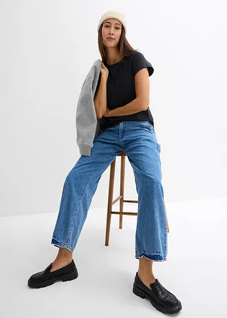 Tricou din bumbac organic 100%, culoare: negru