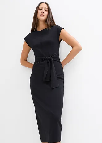 Robe en jersey • noir • Boutique bonprix