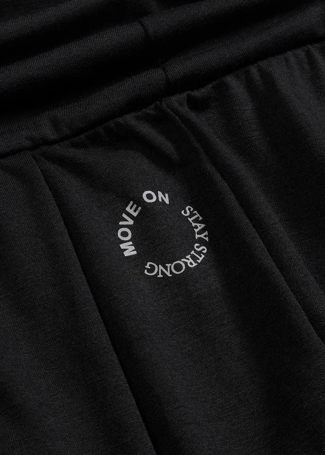 Pantalon de sport ample avec taille retroussable • noir • product-page.page-title-suffix