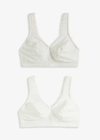 Minimizer bh zonder beugel met biologisch katoen (set van 2)