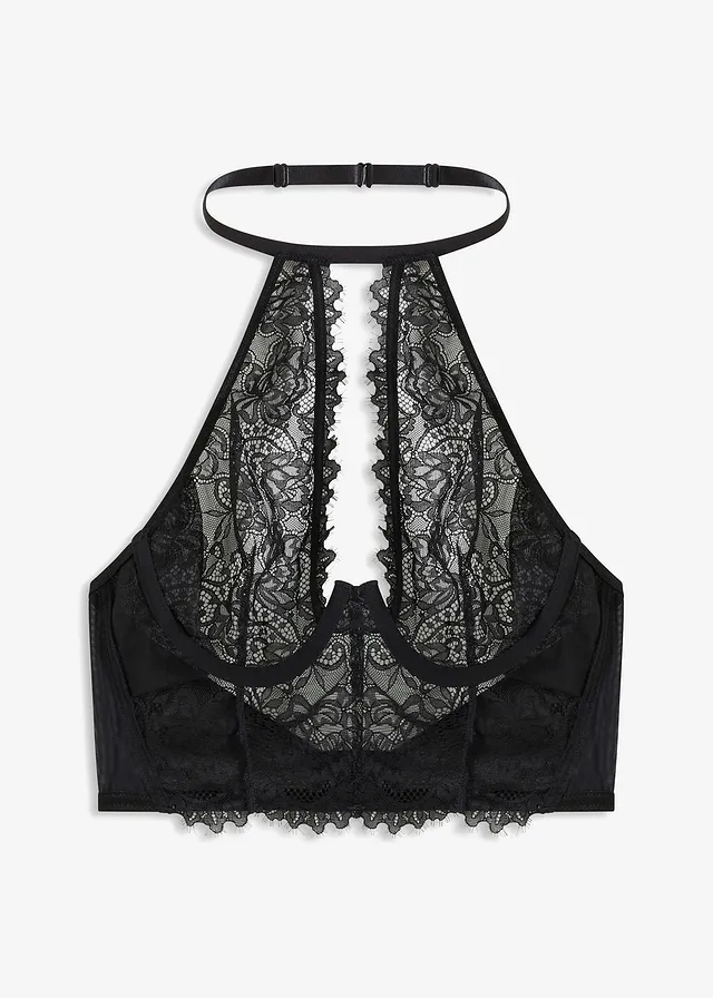 Bralette met beugels • zwart • bonprix online shop