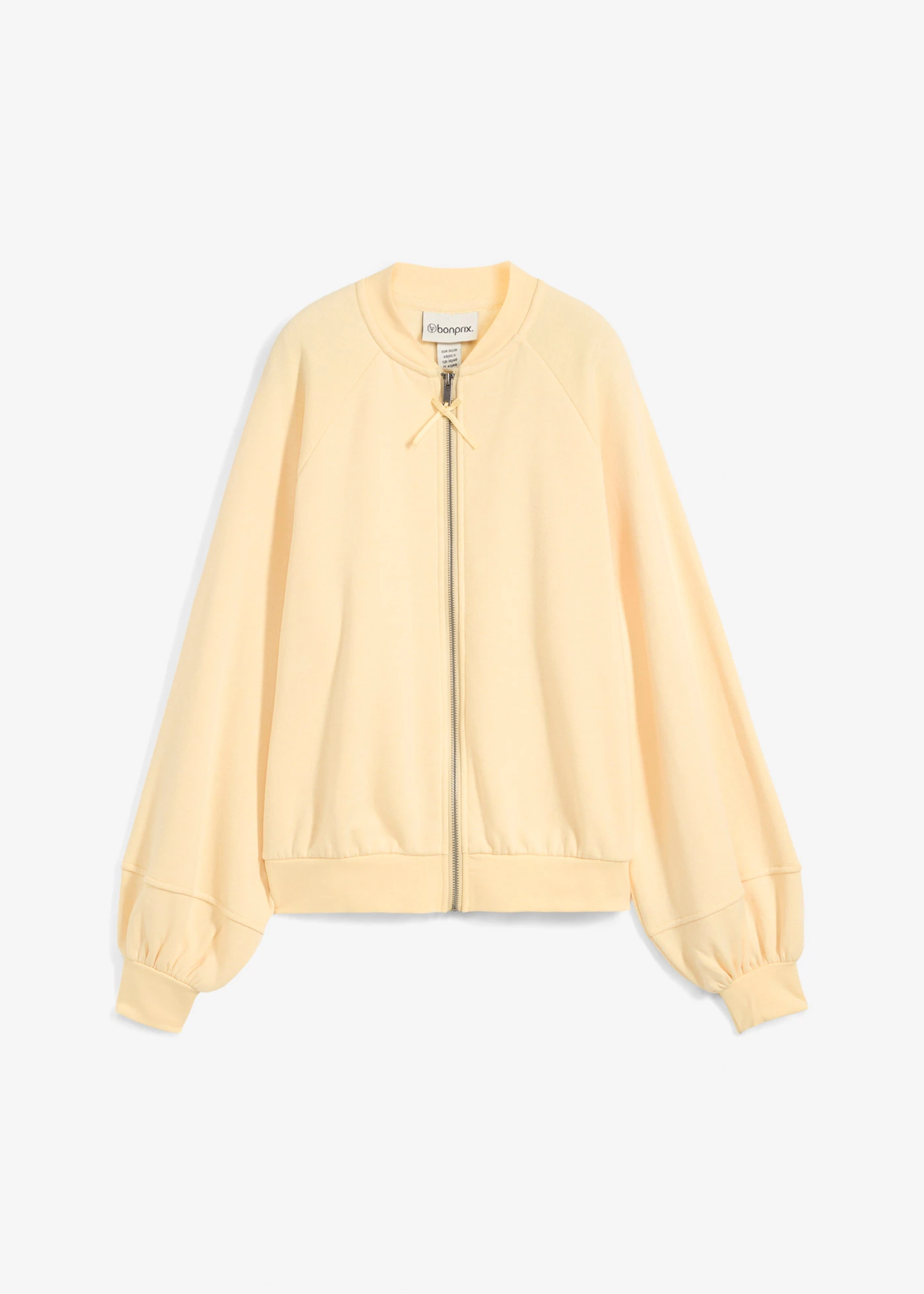 Blouson à manches ballon • jaune clair • Boutique bonprix