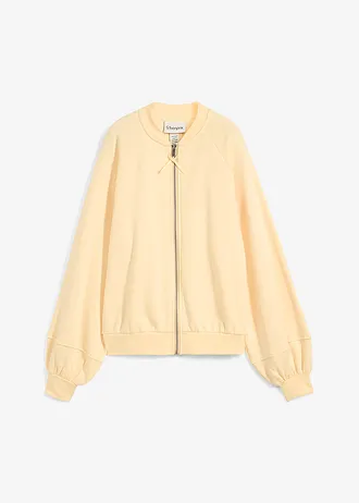 Blouson à manches ballon, Couleur: jaune clair