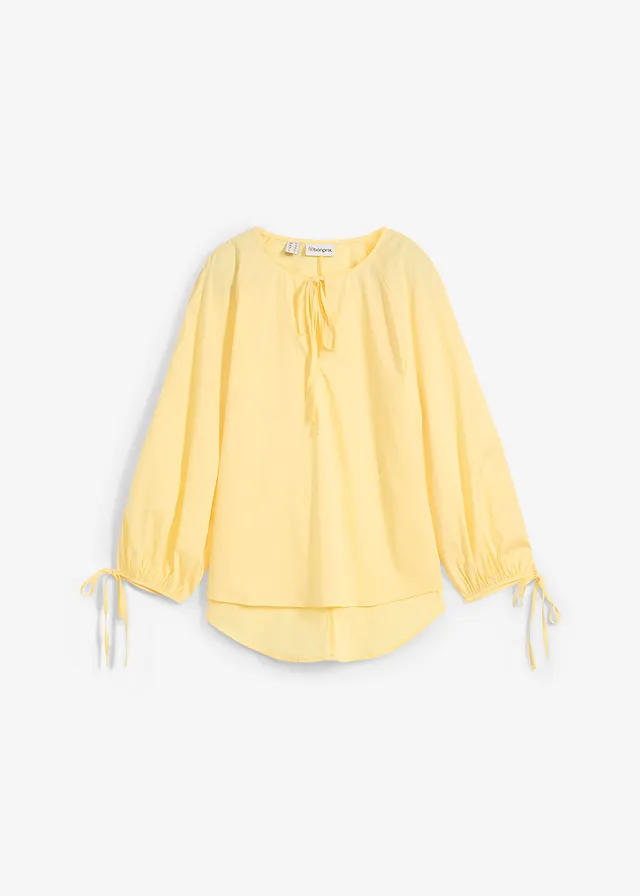 Tuniková blúzka s mašličkovými detailmi