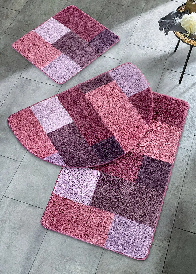 Tapis de bain tufté aux couleurs pastel • rose autre • product-page.page-title-suffix