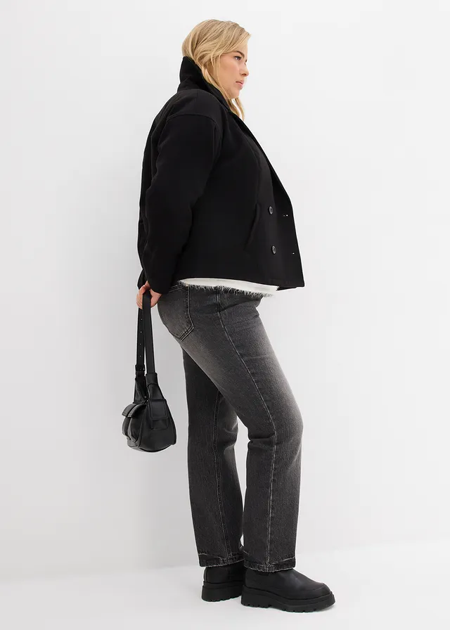 Robe de grossesse avec fonction allaitement, Couleur: noir