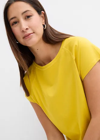 Tričko z čisté organické bavlny • limetkově kari • bonprix obchod