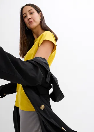 Tričko z čisté organické bavlny • limetkově kari • bonprix obchod