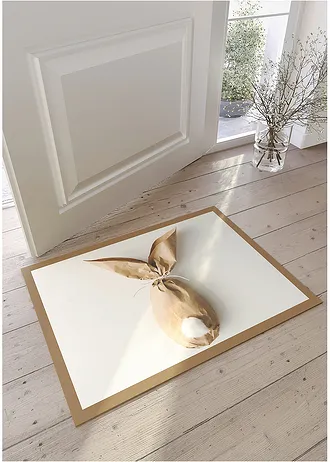 Deurmat met konijn • bruin • bonprix online shop