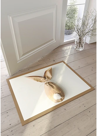 Lábtörlő húsvéti dizájnban • barna/mintás • bonprix áruház