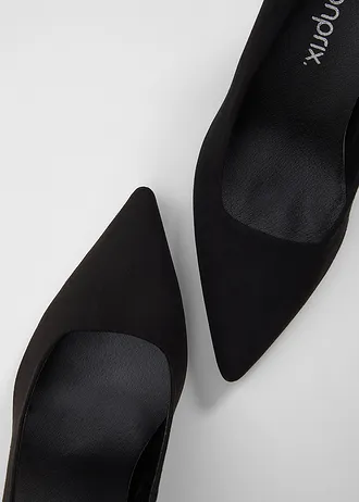 Escarpins à talon bloc • noir • Boutique bonprix