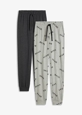 Lot de 2 pantalons de pyjama
