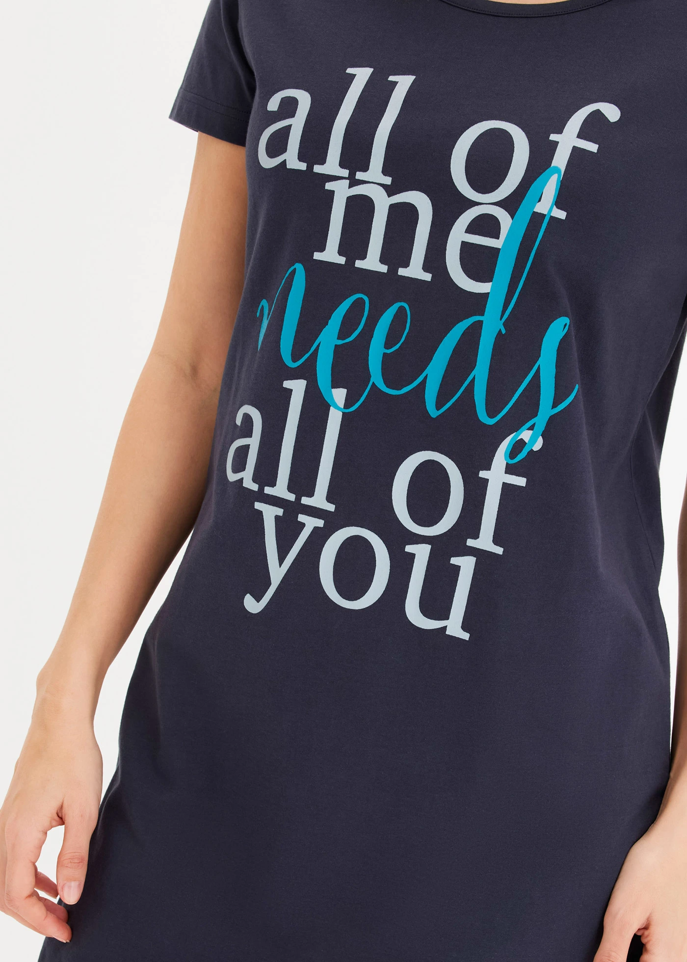 Nachthemd (set van 2) • bosbessen-nachtblauw • bonprix online shop