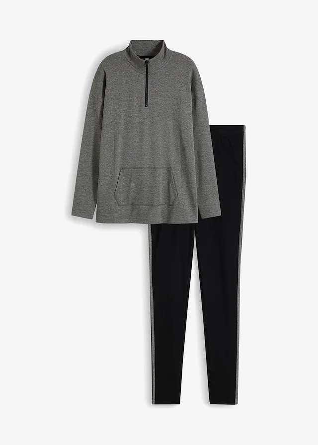 Costum de casă loungewear cu colanți