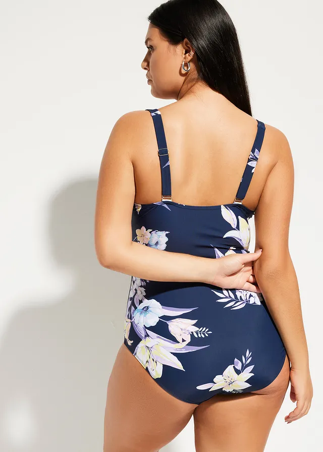Shaping badpak, licht corrigerend, Kleur: donkerblauw