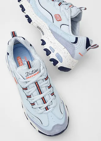 Skechers chunky sneakers • lichtblauw • bonprix online shop