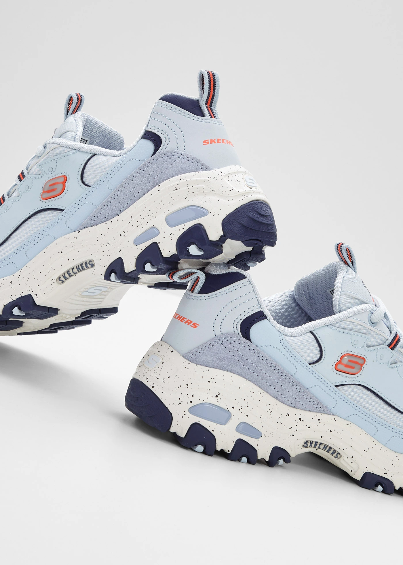 Skechers chunky sneakers • lichtblauw • bonprix online shop