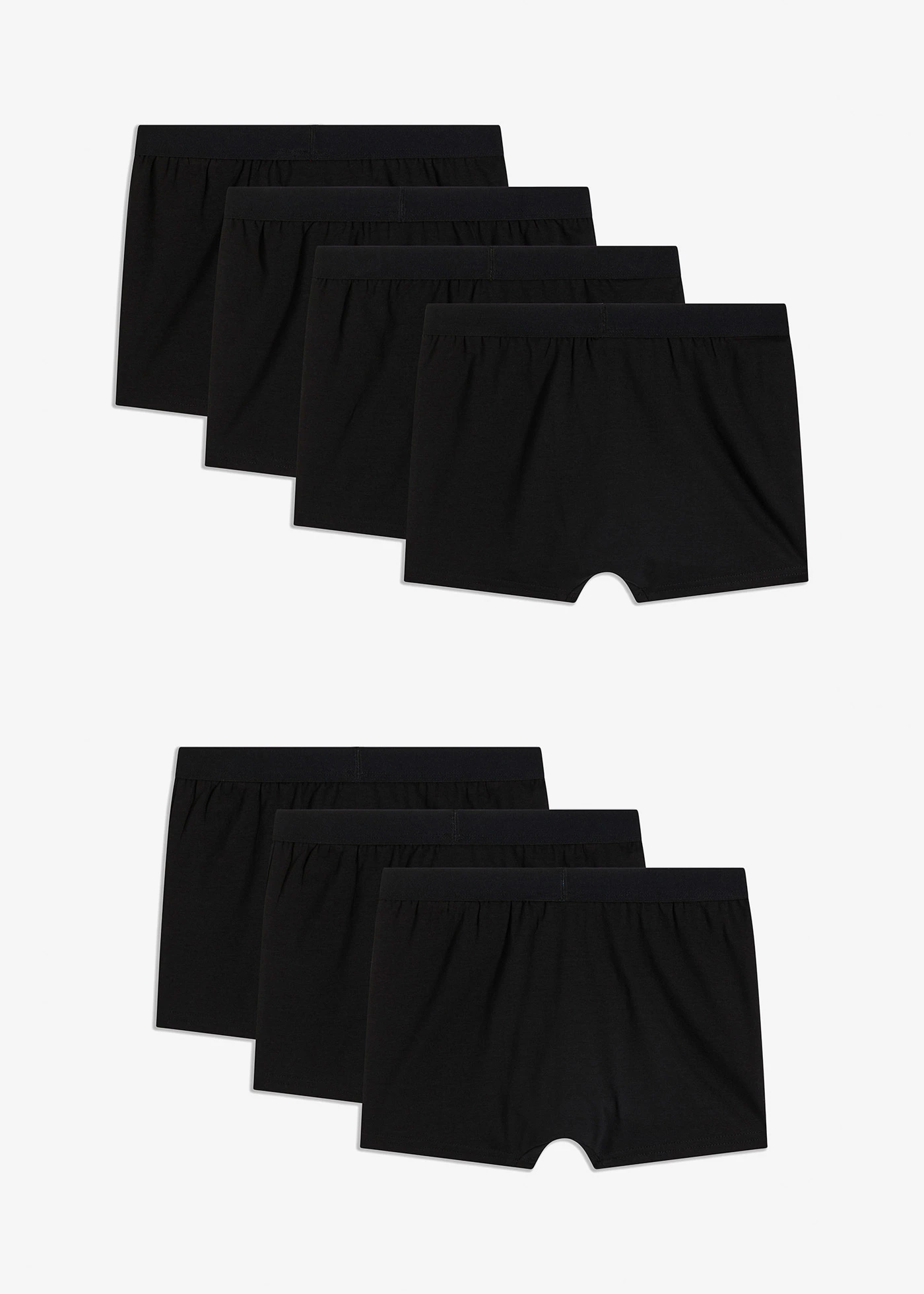 Boxers met zacht katoen (set van 7) • zwart • bonprix online shop