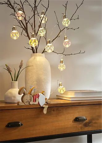 Guirlande lumineuse LED avec sphères • multicolore • Boutique bonprix