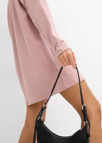 Sweatjurk van katoen • rozenhout + wit • bonprix online shop