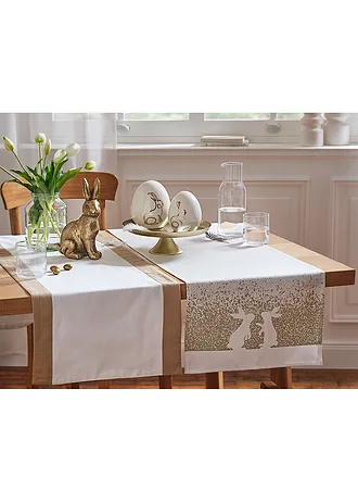 Figurină decorativă iepuraș auriu • auriu • magazin bonprix