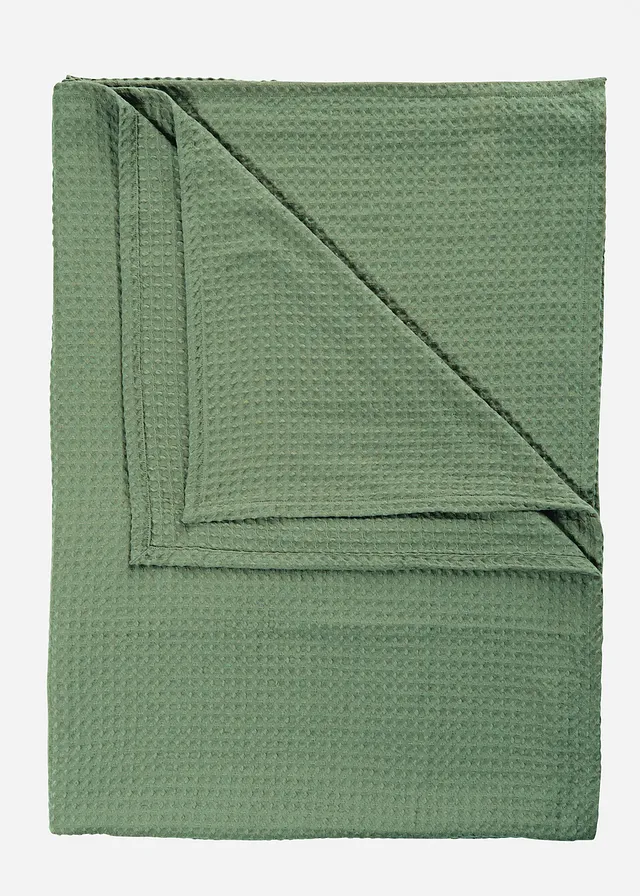 Piqué plaid, Kleur: groen