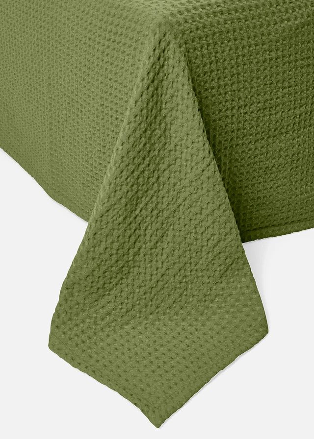 Couvre-lit en tissu gaufré • vert • product-page.page-title-suffix