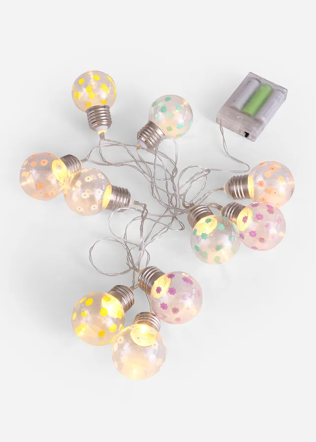 LED-lichtslinger met bollen • meerkleurig • bonprix online shop
