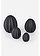 Decoratieve paaseieren (4 stuks), Kleur: zwart