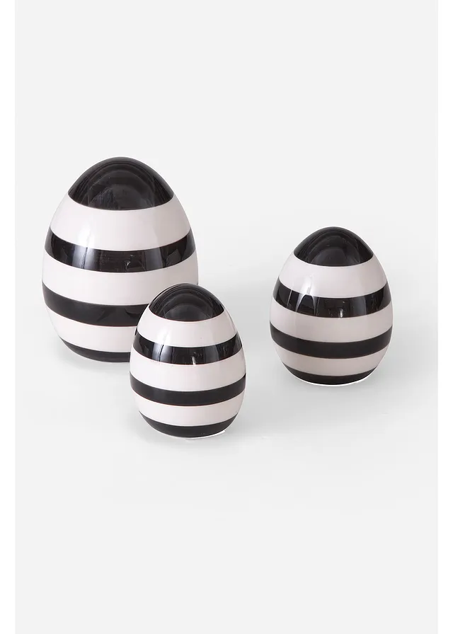Obiecte decorative ouă de Paște (set/3 piese)