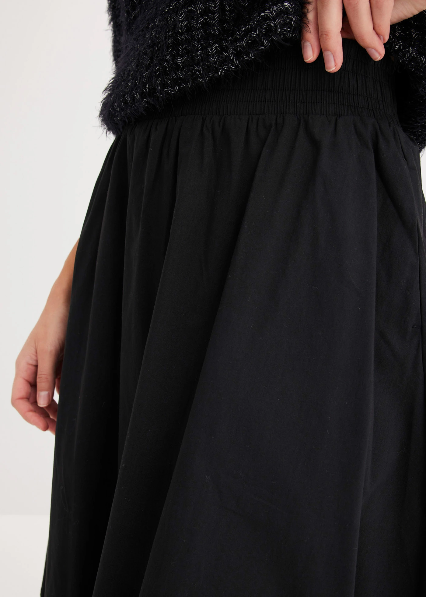 Midi sukně • černá • bonprix obchod