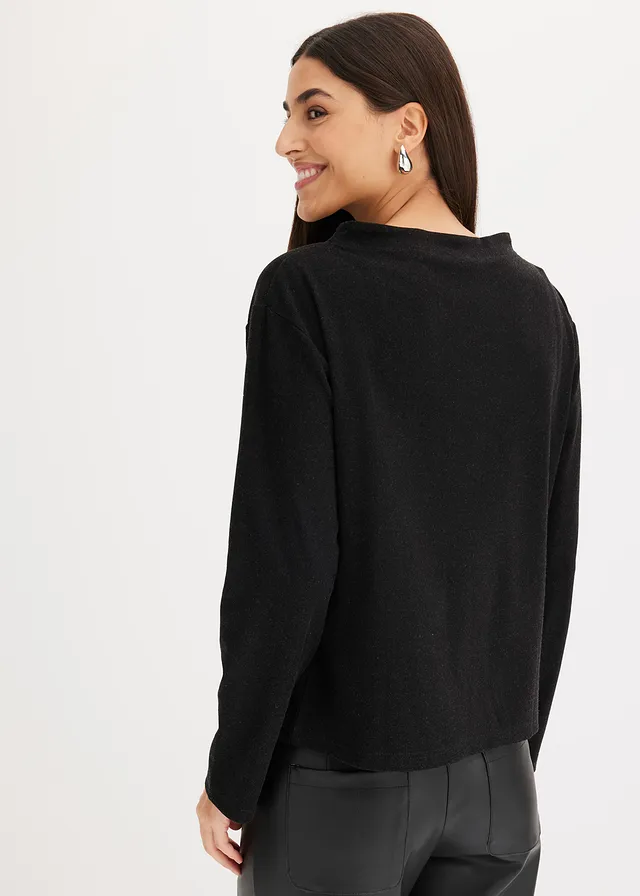 Sweater, Kleur: zwart