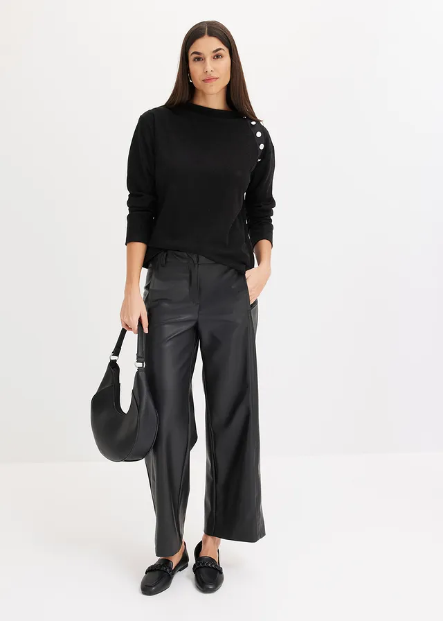 Sweater, Kleur: zwart