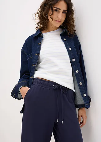 Pantalon en jersey • bleu foncé • Boutique bonprix