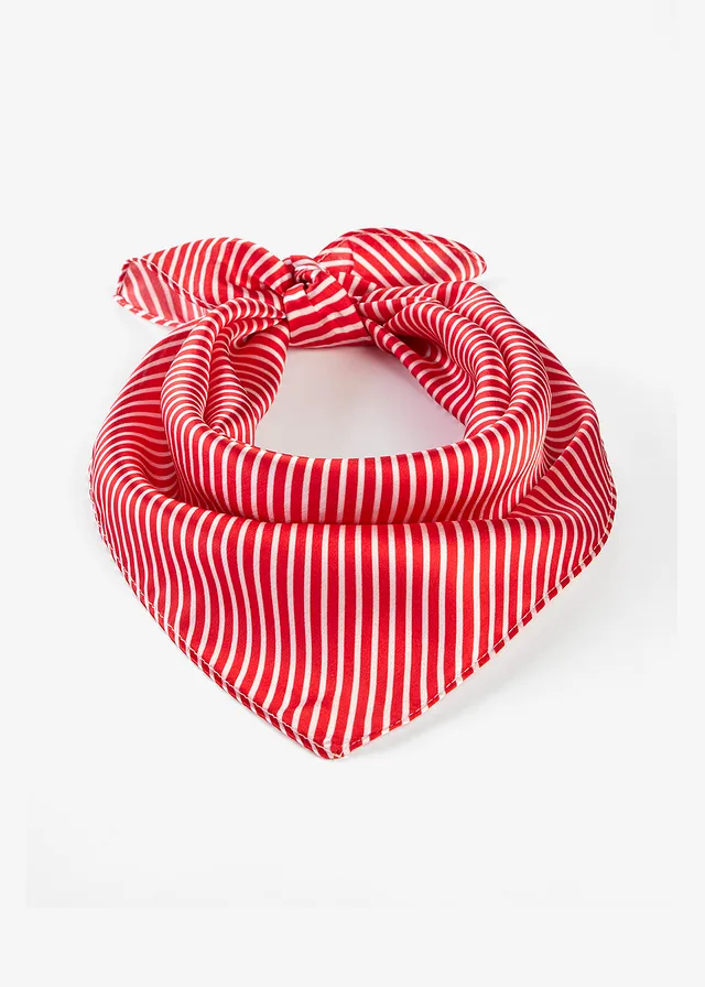 Foulard rayé • fraise/blanc rayé • Boutique bonprix