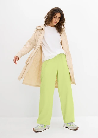T-shirt oversize z ciężkiej bawełny organicznej • biały • sklep bonprix