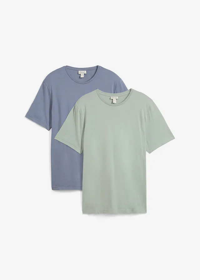 Lot de 2 T-shirts 100% coton