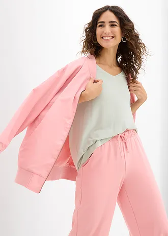 Shirt van vloeiende viscosemix • lichtrietgroen • bonprix online shop