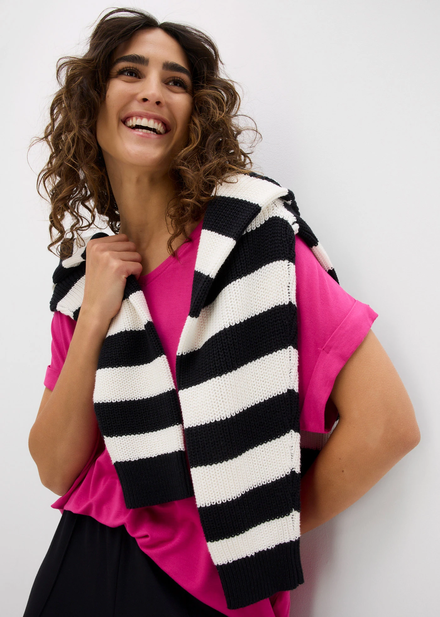 T-shirt en viscose fluide • rose magnolia • Boutique bonprix