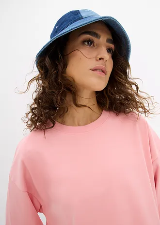 Bluză lungă din material interlock • roz soft • magazin bonprix