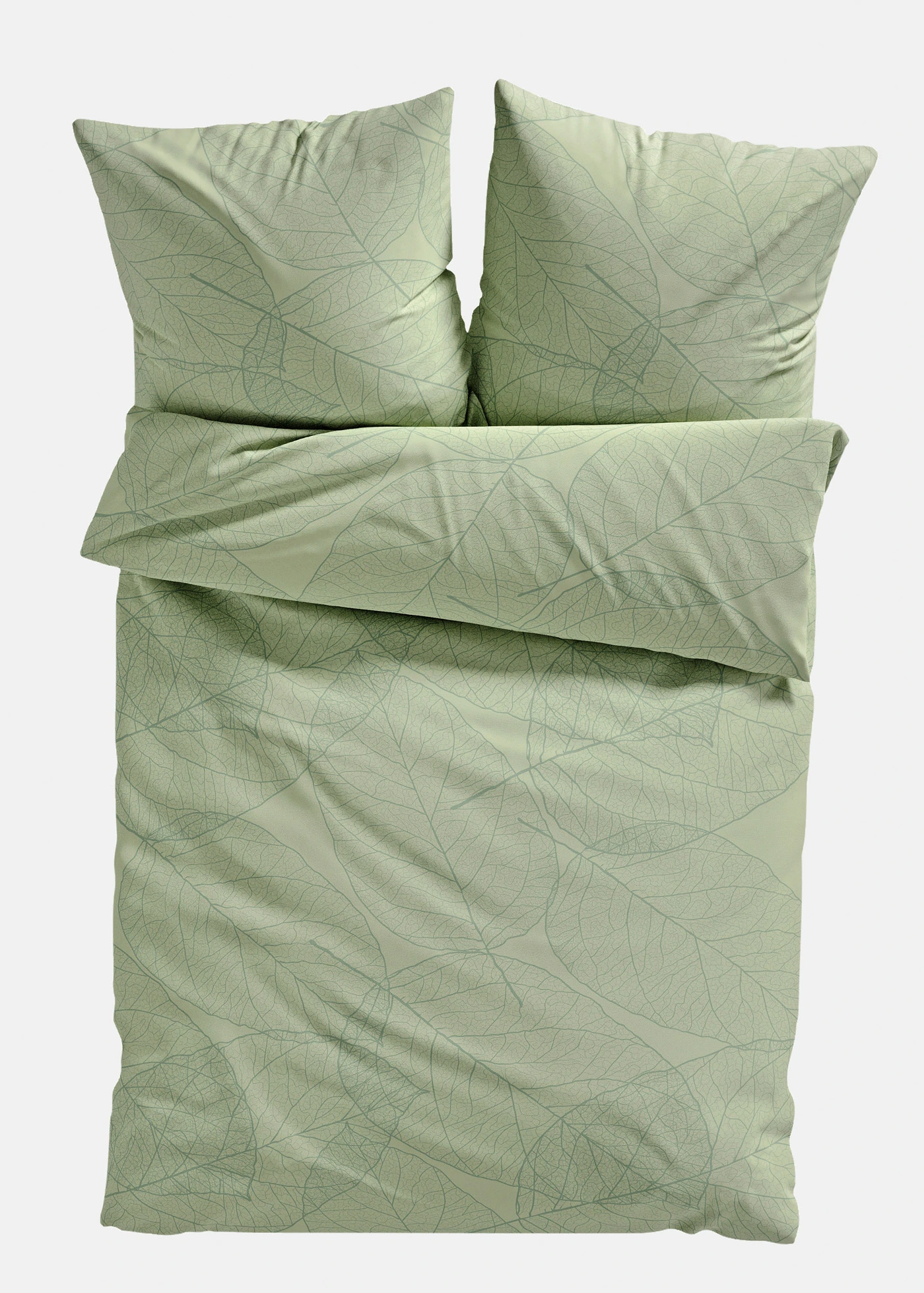 Lenjerie de pat din linou • verde deschis • magazin bonprix