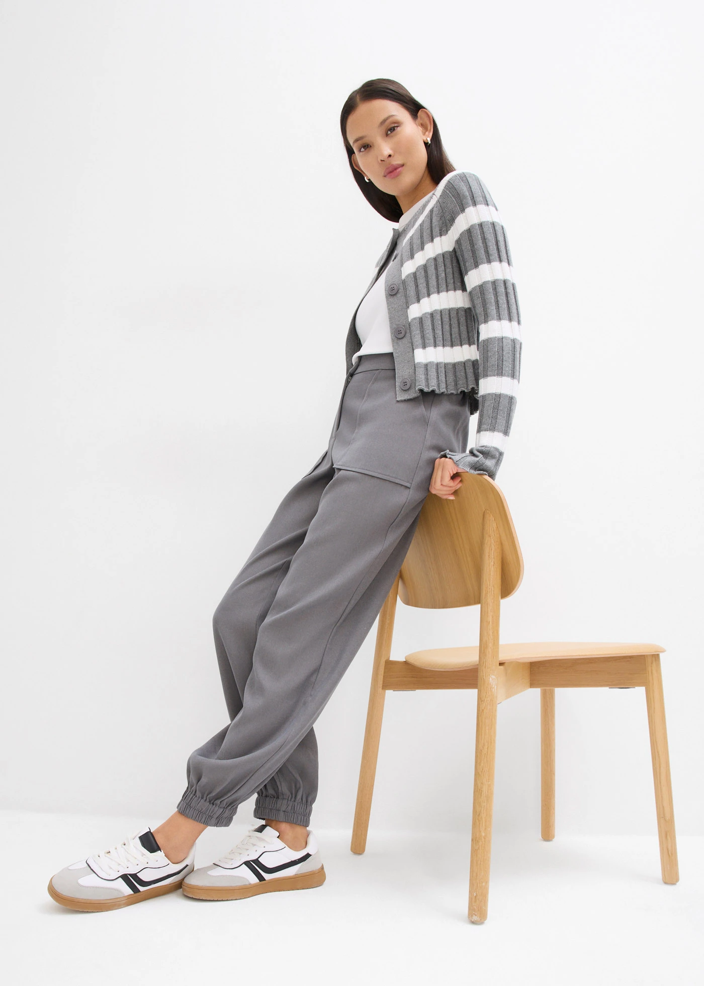 Broek • grijs • bonprix online shop