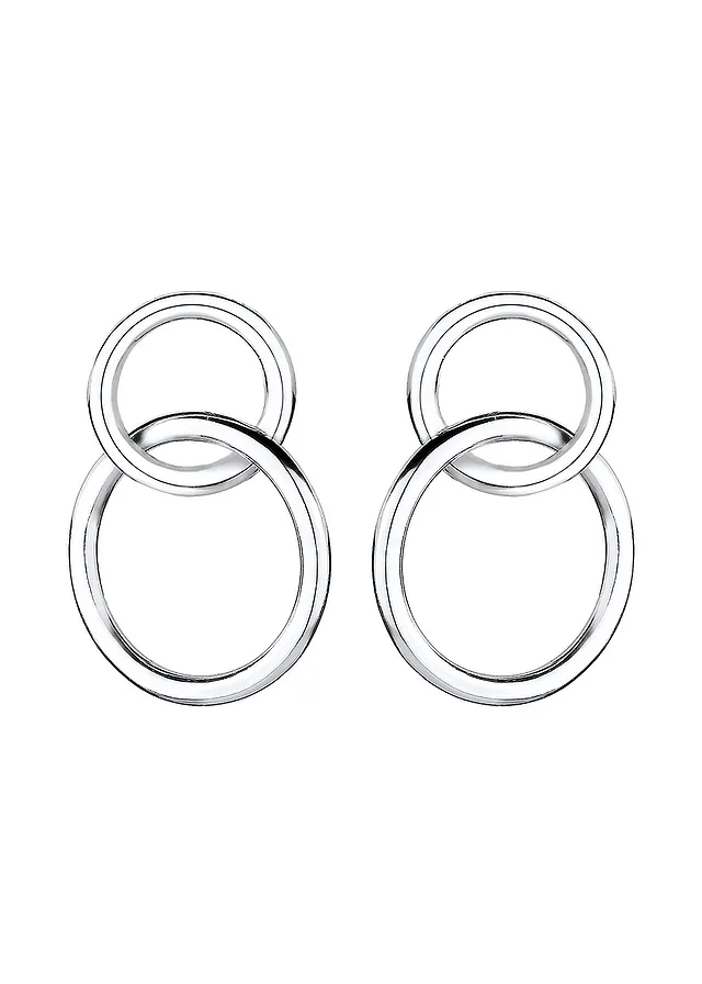 Cercei Elli cu șurub din argint sterling 925