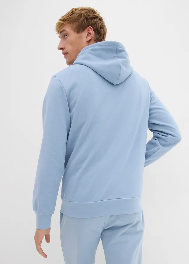 Sweat à capuche regular, Couleur: bleu clair