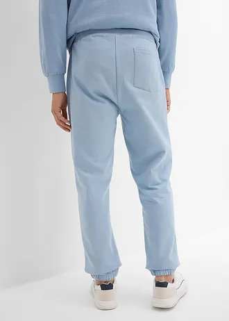 Pantaloni de jogging din bumbac organic 100% • bleu • magazin bonprix